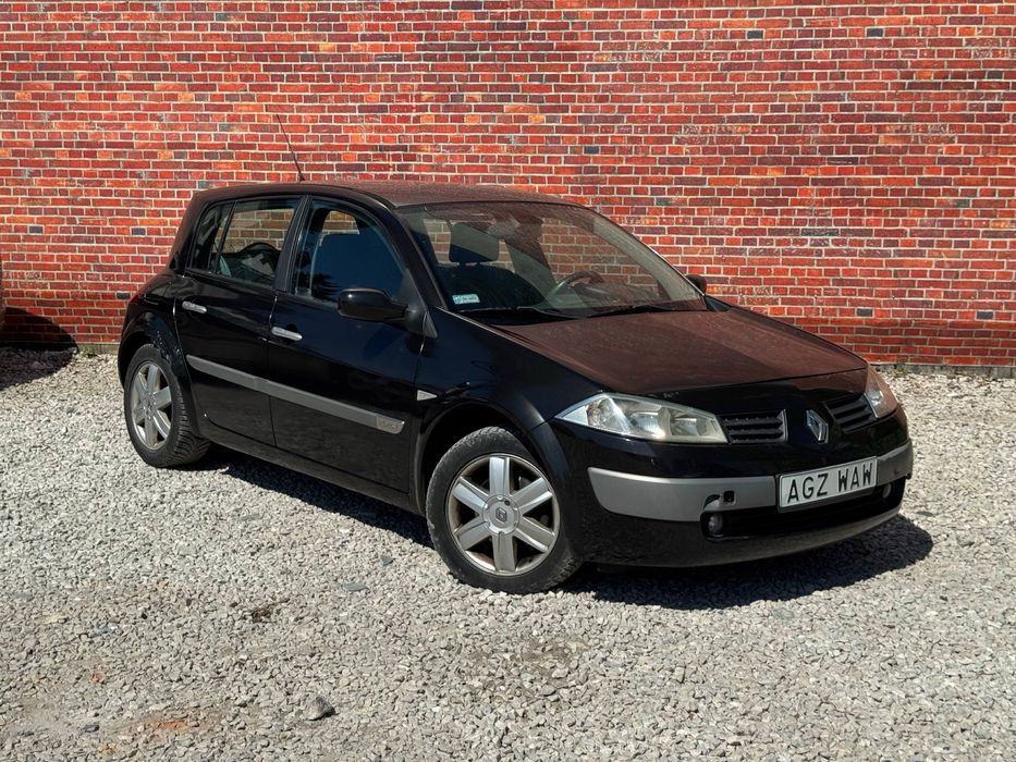 Renault Megane 1.6 benzyna>>fajnystan>>świętaotwarte>>zamiana