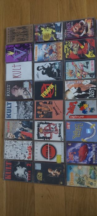 Kasety magnetofonowe polski pank rock