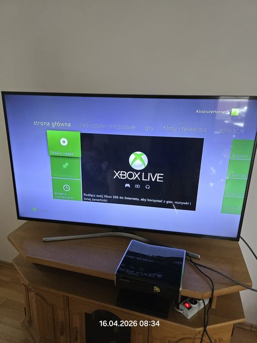 Konsola Xbox 360 S Console 1439,sprawna,po serwisie,2 pady 28 gier