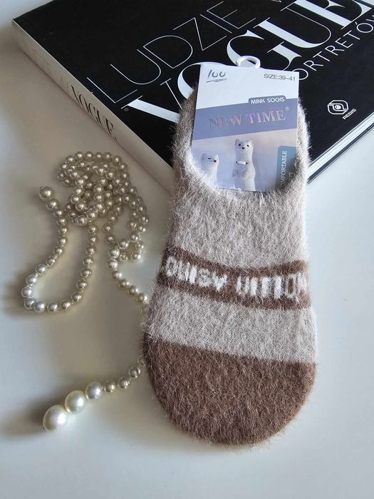 Skarpetki z włosia norki