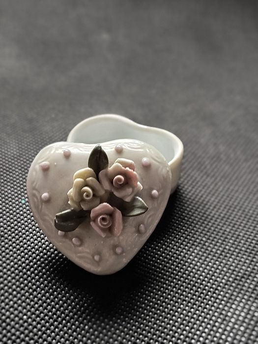 Mini Szkatułka Na Pierścionki Ceramiczna