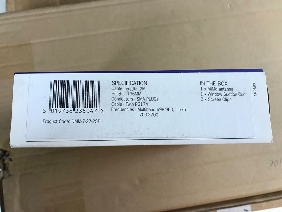 Antena 4G Interior como NOVA