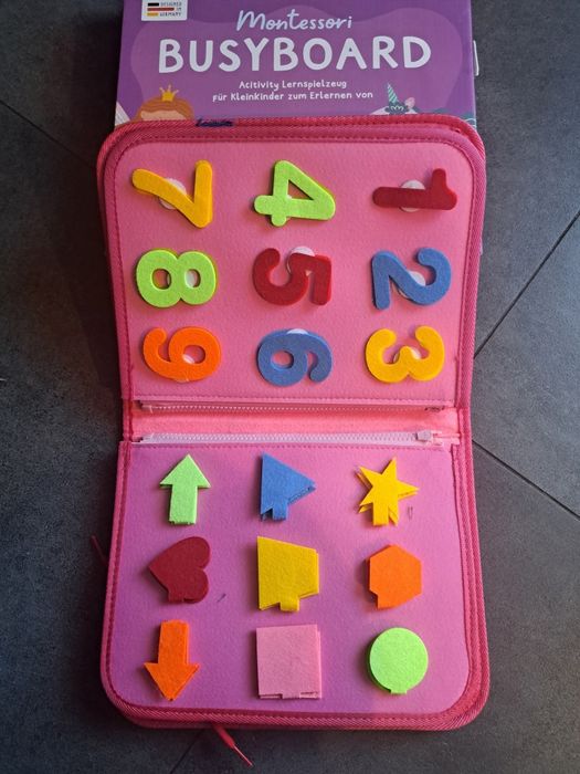 Tablica sensoryczna, edukacyjna montessori