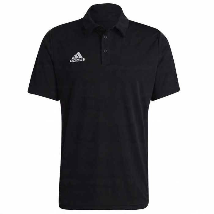Koszulka Polo Adidas Entrada 22 – Czarna – Rozmiar M – Bawełna