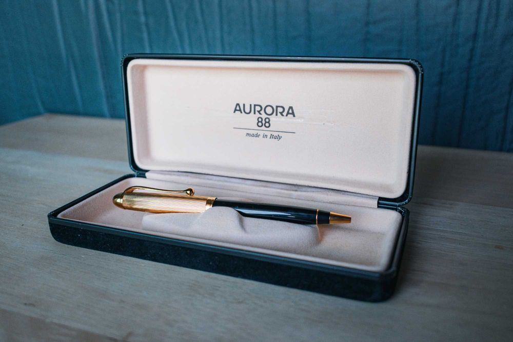 Caneta tinteiro Aurora 88 14k - NEGOCIÁVEL