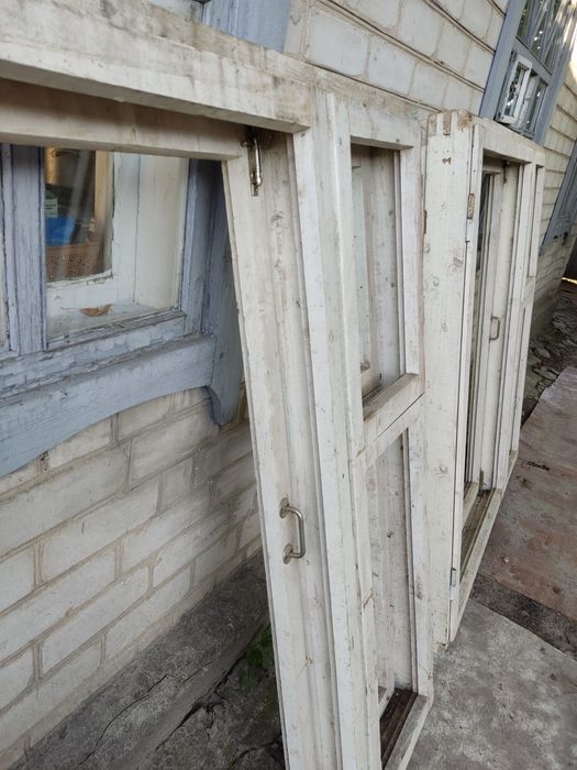 Окно деревянное блок