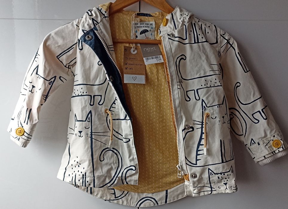 Parka wiosenna nowa next 98