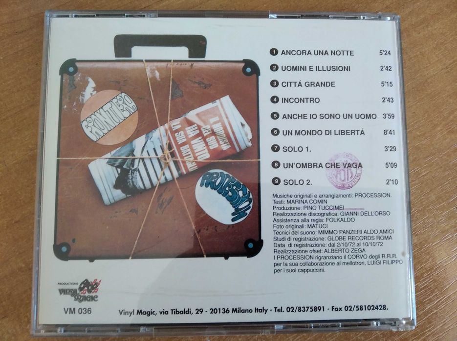 PROCESSION - Frontiera