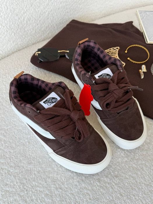 Жіночі кросівки Vans KNU Skool Brown