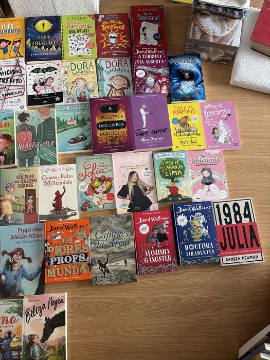 Livros para crianças e adolescentes
