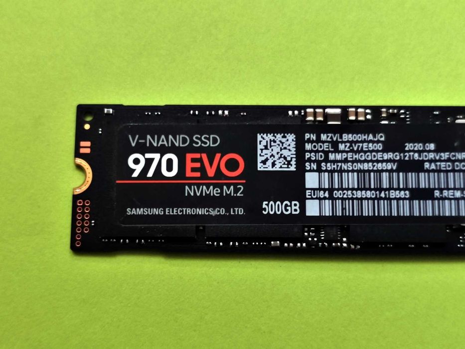 SSD M2 PCie 500GB Samsung 970 EvO