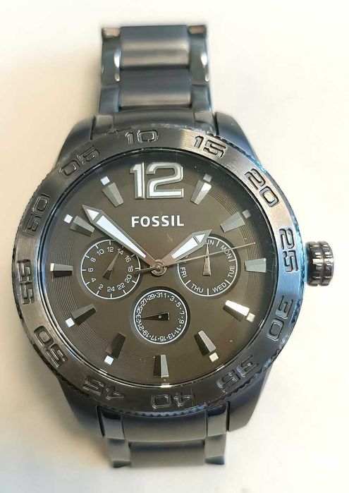 Robusto relógio Fossil BQ1165 – Caixa e Documentos - TOP