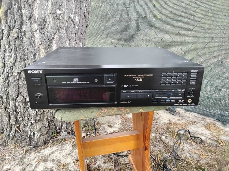 Odtwarzacz cd sony x33es