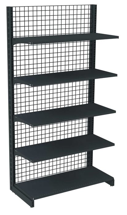 Торгові стелажі бу, які було відновлено - в наявності, стан нового