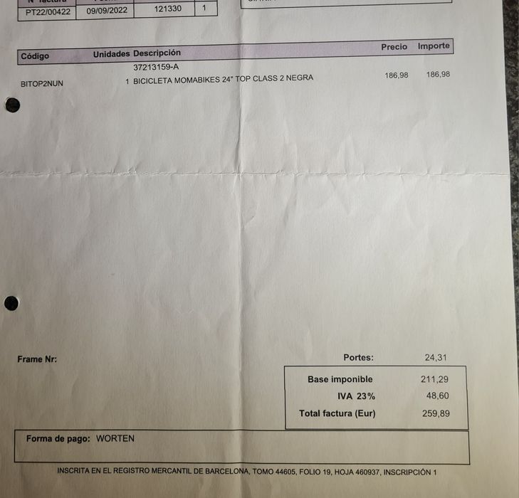 Vendo biclicleta em excelente estado