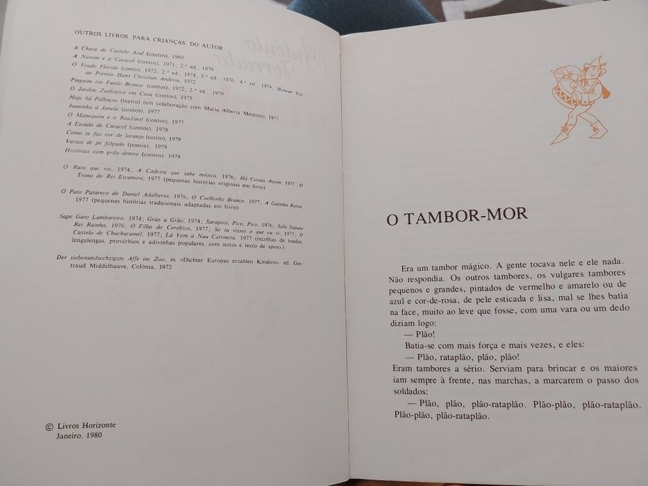 "O tambor-mor e outras histórias", autografado por António Torrado