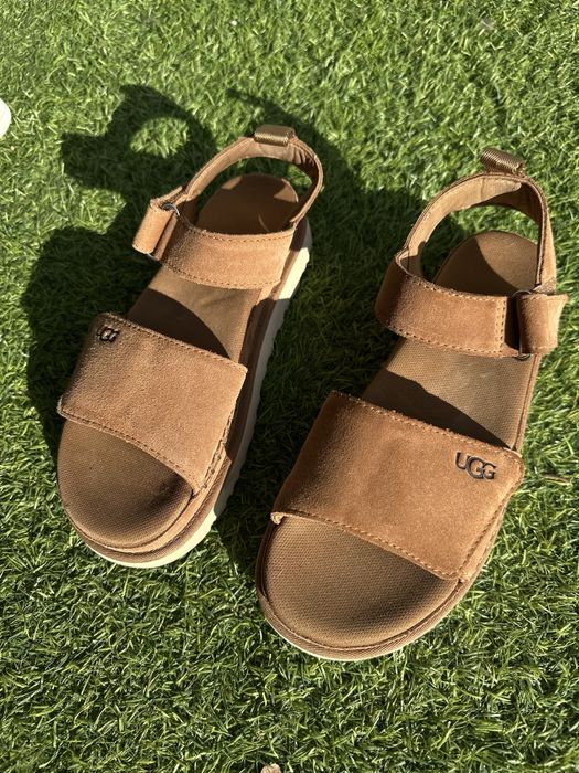 Sandały Ugg Beżowe / Brązowe Oryginalne 40