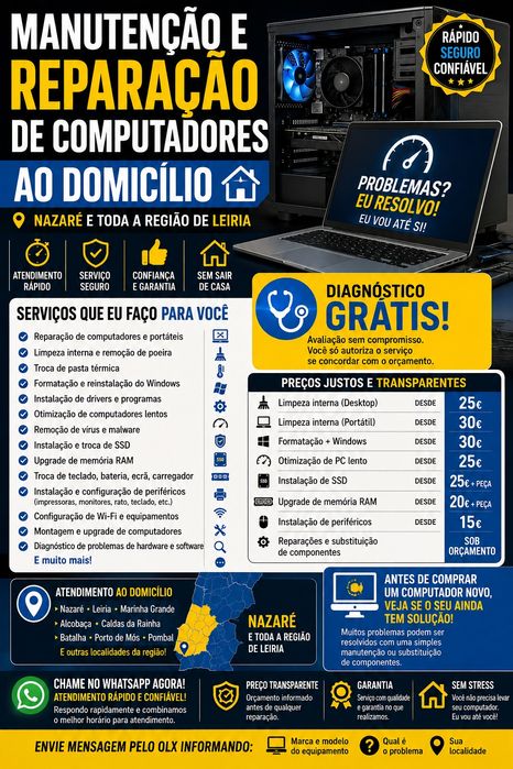 Reparos de informática