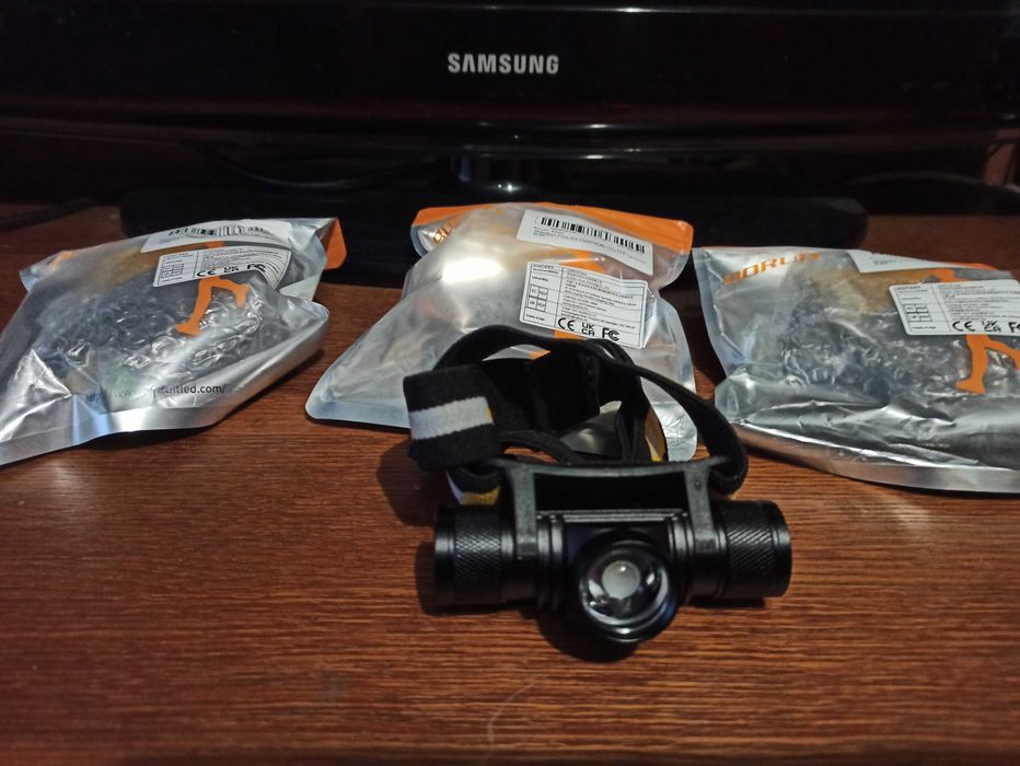 BORUiT D20 XPG Zoom,D25 зарядка USB аккум 18650,Ліхтар,Налобн фонарь