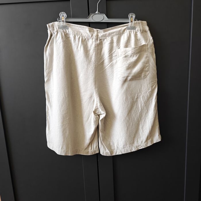 Spodenki szorty damskie bermudy do kolan lniane XL Tonger