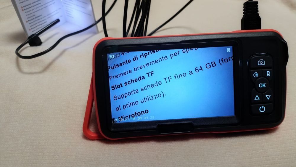 Ендоскоп промисловий на дві камери.