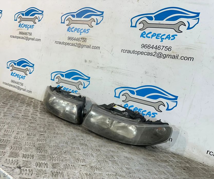 Conjunto Farol Otica Frente Frontal Direita Esquerda Original Seat