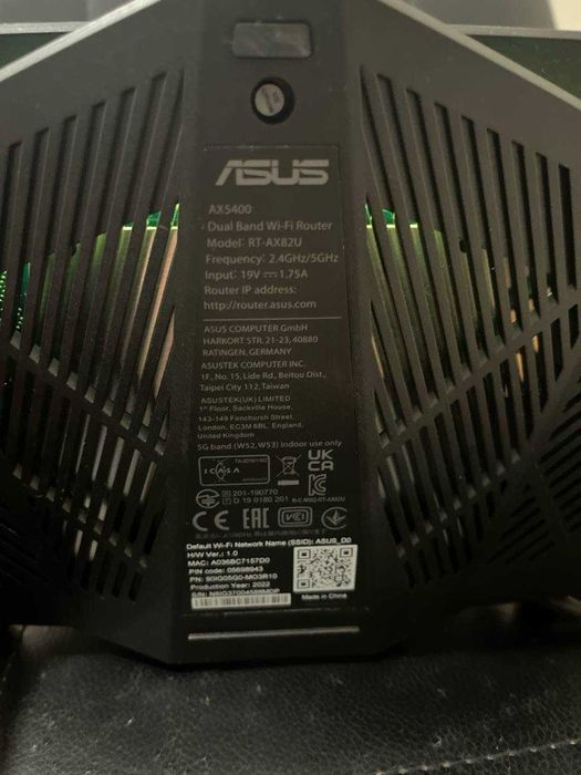 Router de Mesa ASUS RT-AX82U Wifi 6