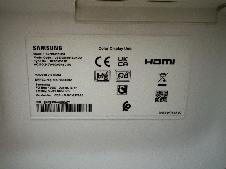 Monitor Samsung M5 27 cali