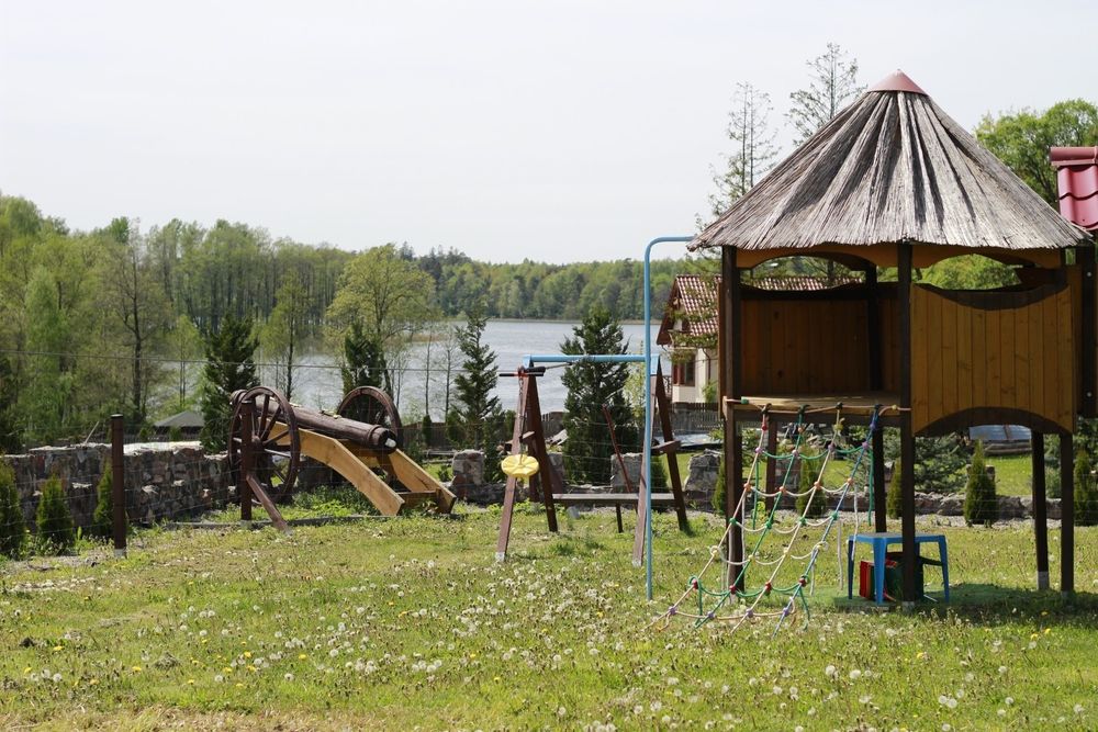 Domek na Mazurach z Basenem,  widok na jezioro, agroturystyka