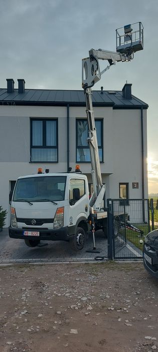 Podnośnik koszowy,zwyżka usługi,wynajem z operatorem.Legionowo.