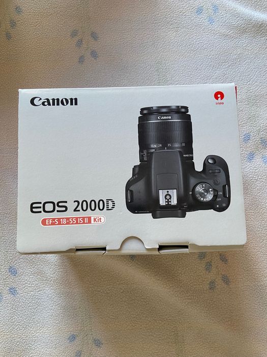 Kit Máquina Fotográfica CANON EOS 2000D64297616022273122