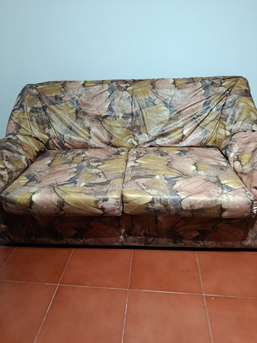 Sofás  com padrão multicolor