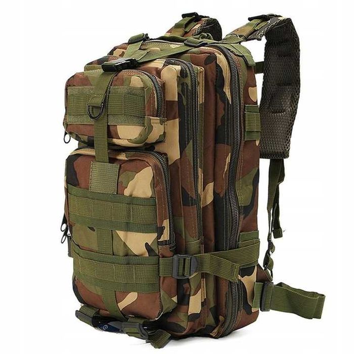 NOWY Plecak 28l ⇒ Wojsko Turystyczny Militarny Survival Taktyczny Camo