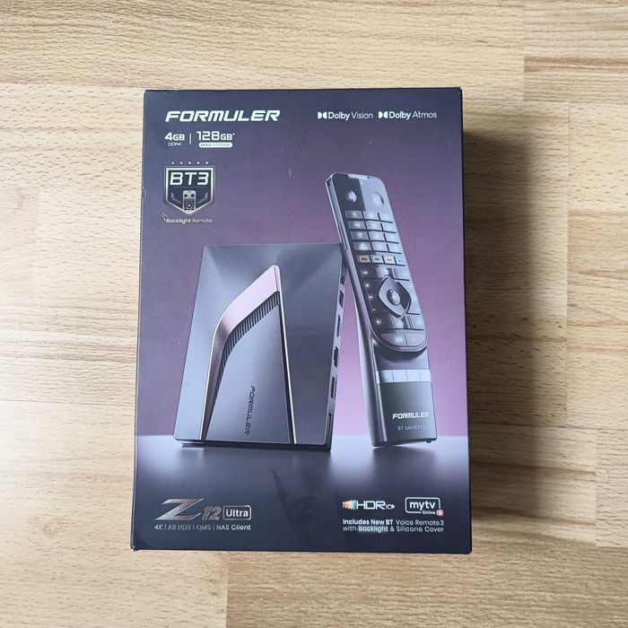 Приставка Formuler Z12 Ultra