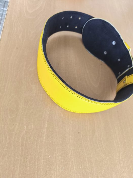Cinto de Musculação Amarelo