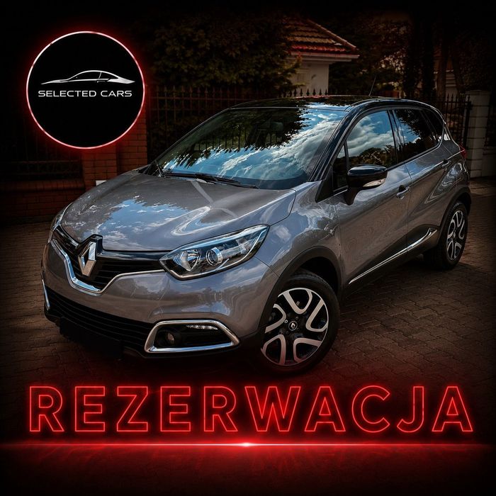 Renault Captur 1.2B-120Ps-Automat-Bogate Wyposażenie-Nawi-Gwarancja