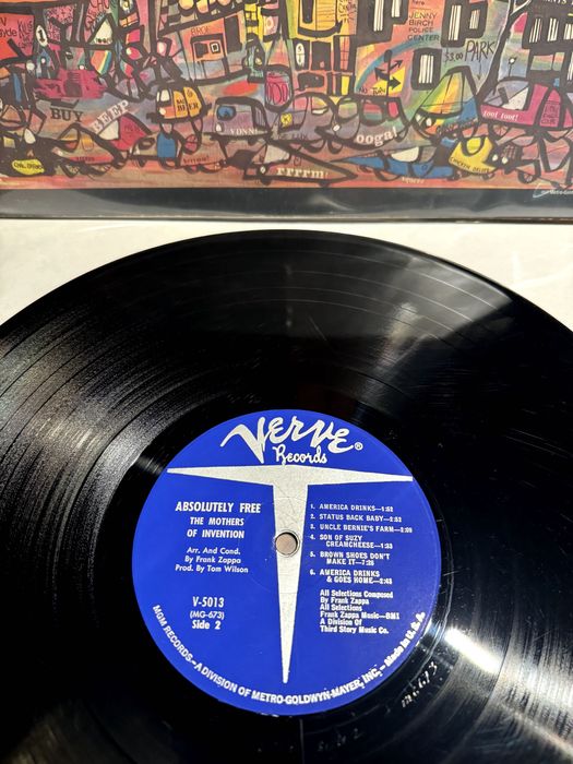 The Mothers Of Invention – Absolutely Free LP