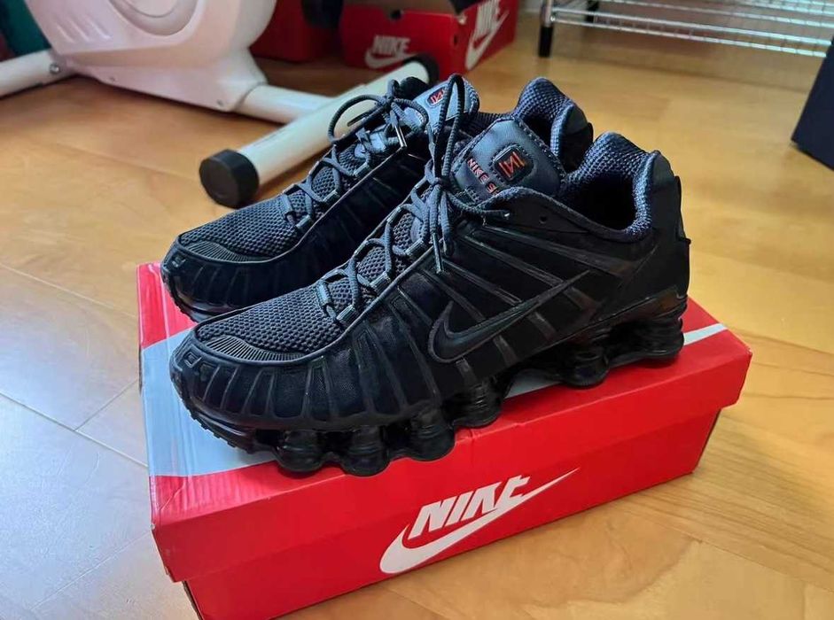 Buty sportowe Nike_Shox_TL_Black_Gum Rozmiar R.44