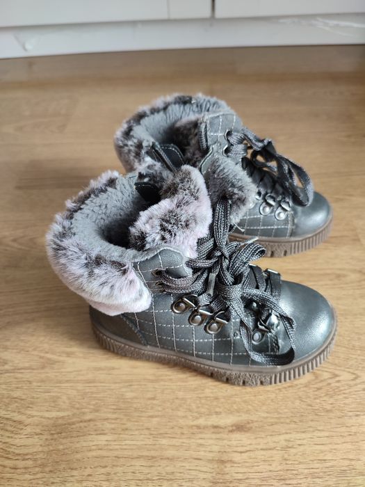 Buty zimowe botki traperki dziewczęce r.26