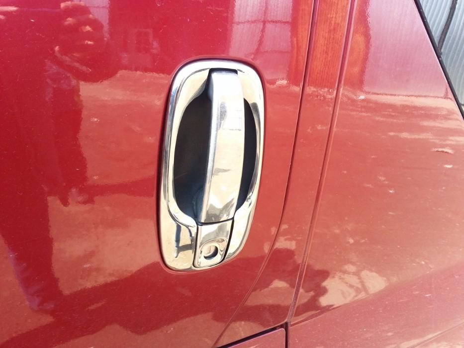 Накладки на ручки Виваро/ Трафик (Vivaro/ Trafic) нерж.