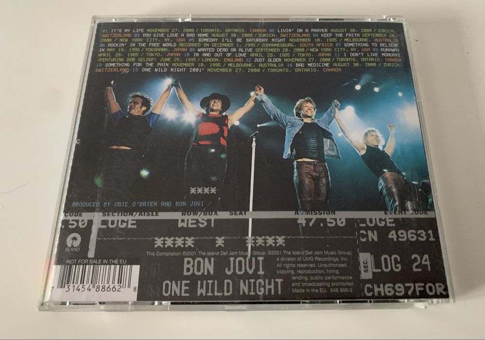 Bon Jovi  one wild night
