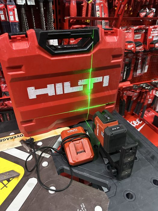 Hilti PM 20 LG Лінійний лазерний нівелір Лазерний рівень нівелір nuron