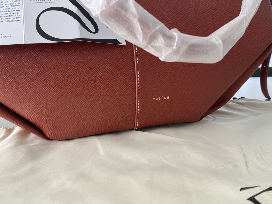 Mala Polene Cyme Cognac