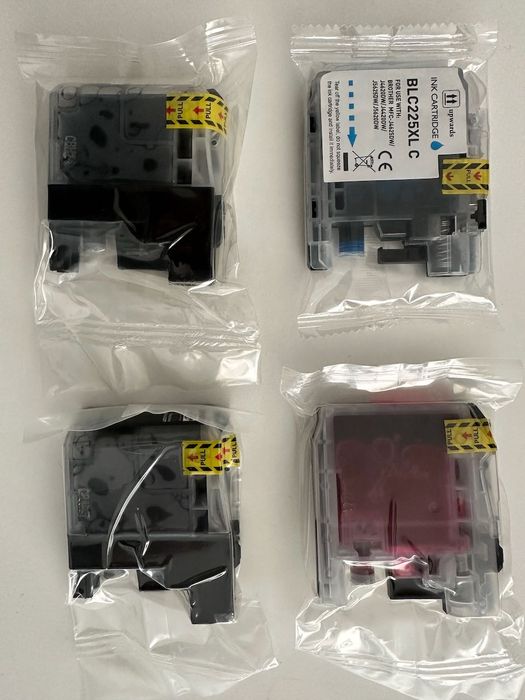 Pack de 4 tinteiros Compatíveis Brother