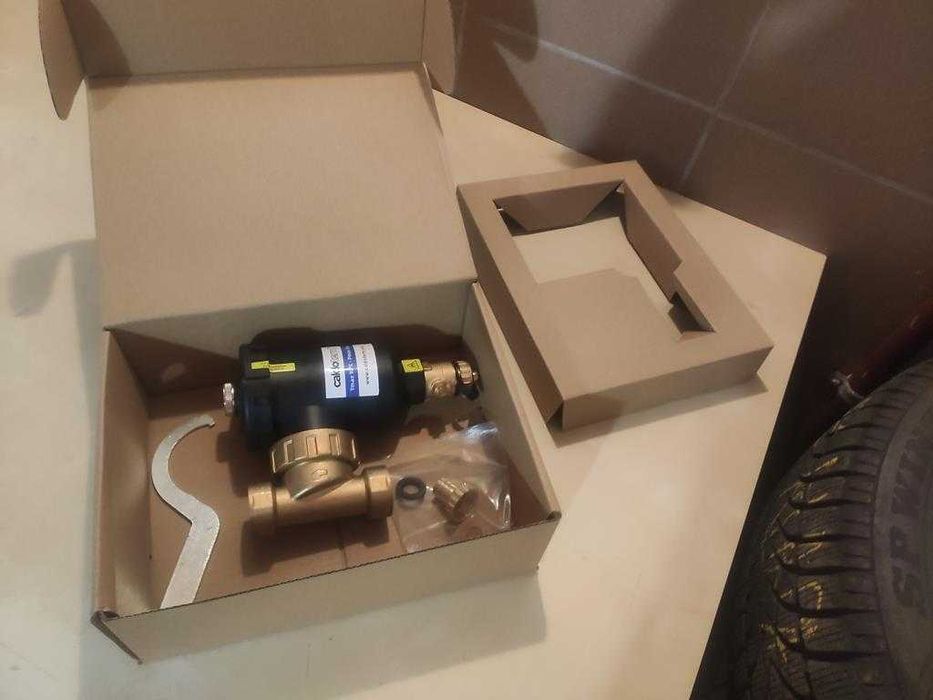 Filtr magnetyczny separator zanieczyszczeń, mosiądz, fabrycznie nowy komplet