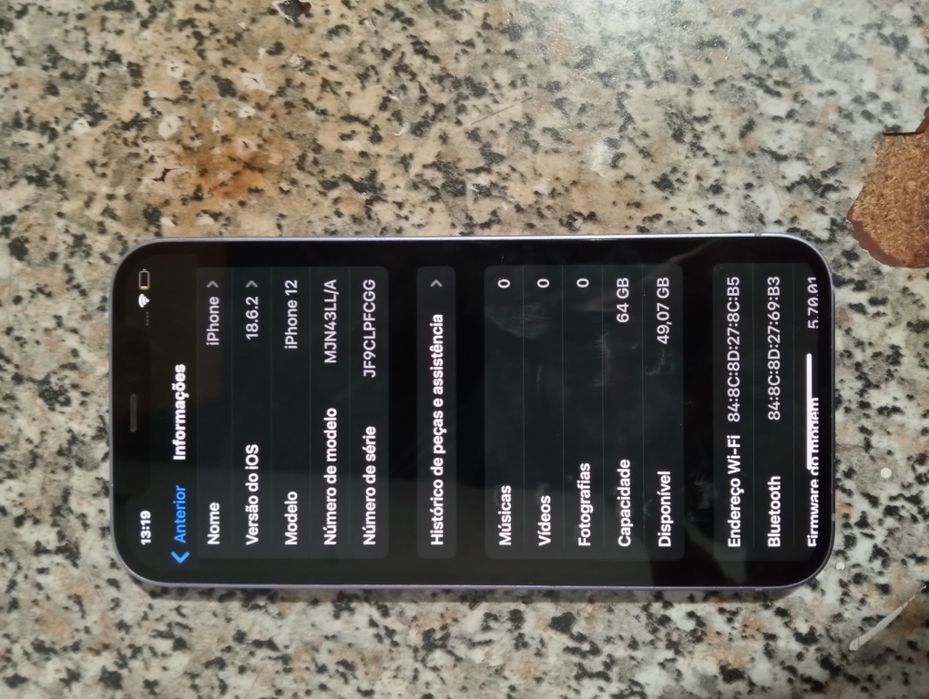 IPHONE 12 LILÁS 64GB