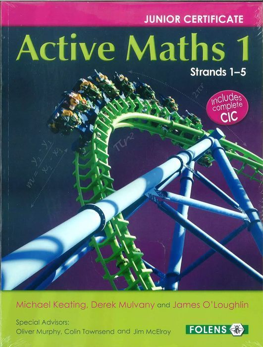 Active Maths 1. Strand 1-5. Set (2015+). Folens. Nowy Produkt