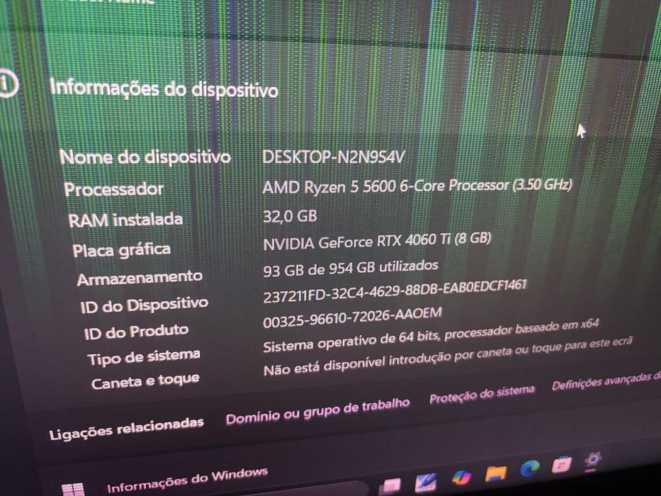 PC Gamer Ryzen 5 5600G + RTX 4060 Ti