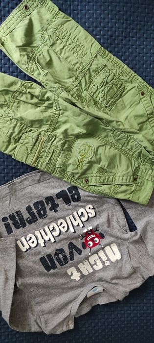 Paczka: Spodnie,,Next,Adidas+bluzki,,TopoMini,TU/74-80