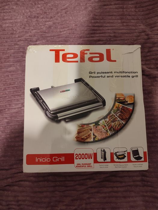 Продам електричний контактний гриль tefal inicio gc241d38